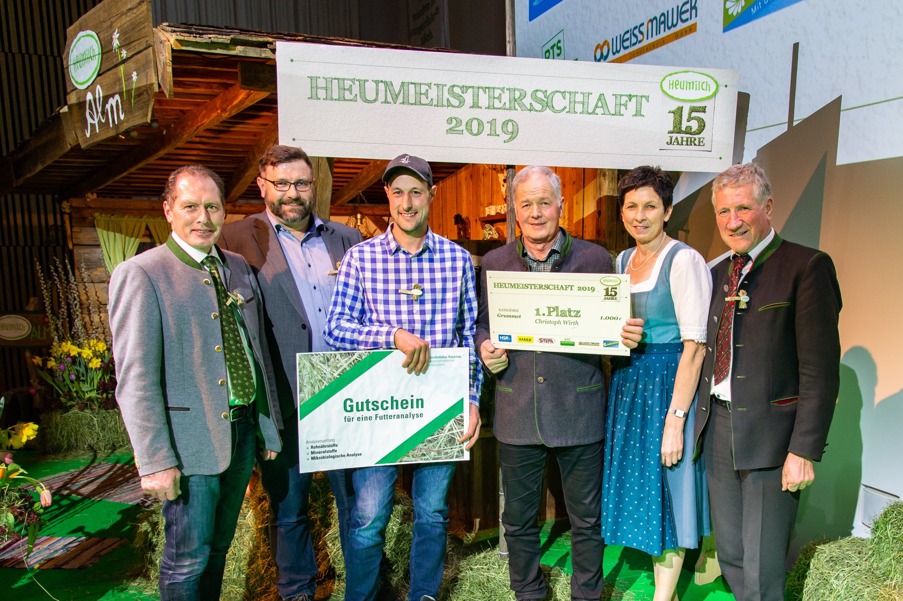 Christof Wirth bei der Heumeisterschaft 2019